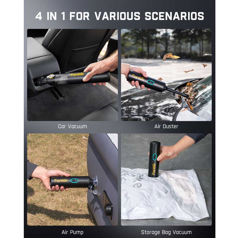 Slim V8 Car Vacuum